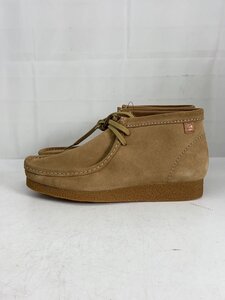 Clarks◆チャッカブーツ/26.5cm/BRW/スウェード/26159438