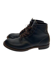 RED WING◆BECKMAN FLATBOX/ベックマンフラットボックス/28cm/BLK/レザー