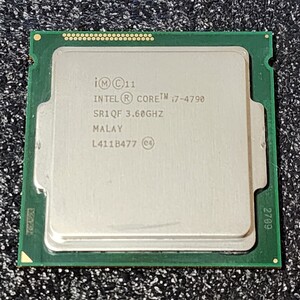 CPU Intel Core i7 4790 3.6GHz 4コア8スレッド Haswell LGA1150 PCパーツ インテル 動作確認済み