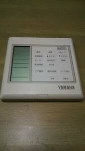 ■中古　YAMAHA ヤマハ　エアコンリモコン　ＹＲ－Ｙ６０６Ｋ－Ａ　その②