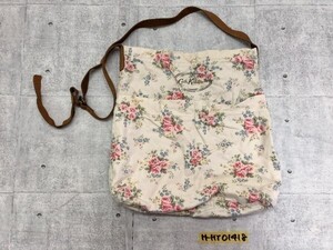 Cath Kidson キャスキッドソン 裏地ドット 花柄 ショルダー トートバッグ かばん