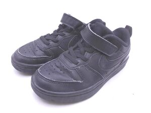 NIKE ナイキ BQ5451-001 COURT BOROUGH LOW 2 コートバーロウ スニーカー 17cm 黒 ■■ ☆ ehb9 子供服