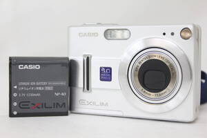 【返品保証】 カシオ Casio Exilim EX-Z55 3x バッテリー付き コンパクトデジタルカメラ M974