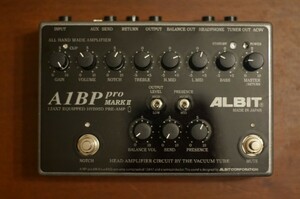 ALBIT A1BP pro MARK Ⅱ ベース用プリアンプ