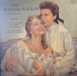 【LP】Der Rosenkavalier Otto Edelmann Karajan