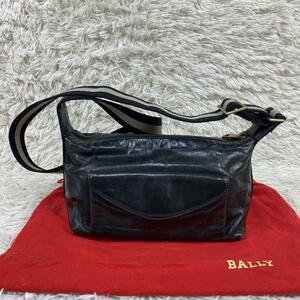 1円〜【王道バック】BALLY バリー カメラバッグ ショルダーバッグ トレインスポッティング レザー 本革 メンズ 通勤 肩掛け 斜め掛け