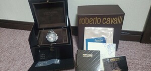 Roberto Cavalli by FRANCK MULLER　ロベルト カヴァリ by フランク ミュラー　RV1G040M0061　日本限定60本 クロノグラフ 腕時計　クォーツ