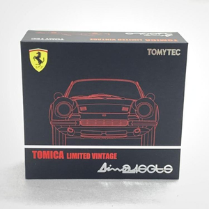 【中古】1/64 トミーテック TLV ディーノ246GTS (赤)[249008234392]