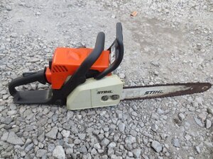 ジャンク品　STIHL　エンジンチェーンソー　MS170　（わ-75）