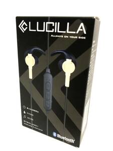 ■LUCILLA■ワイヤレスイヤホン・Bluetooth ver5.0・ゴールド・イヤーフック・Wireless Earphone