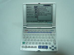 SHARP シャープ edictionary PW-A8010T 電子辞書★動作品