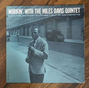 極上品! US Prestige PRLP 7166 オリジナル WORKIN’ / Miles Davis Quintet NJ/DG/RVG