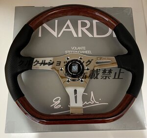 NARDI ナルディ ステアリング D型 ウッド調 カリスタ風