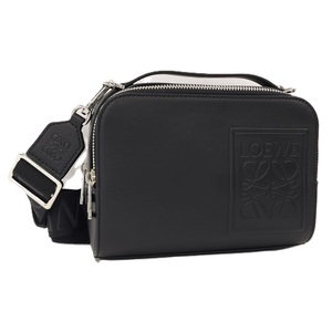 LOEWE ショルダーバッグ カメラバッグ クロスボディバッグ レザー ブラック C565R41X01