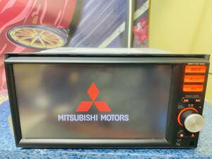 MITSUBISHI】三菱オプションナビ　B8260-79921-MM（中古品）MM113D-WM●フルセグナビゲーション