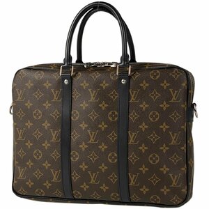 【在庫一掃】 ルイ・ヴィトン Louis Vuitton PDV ポルトドキュマン ヴォワヤージュ PM 2WAY ビジネスバッグ M52005 中古