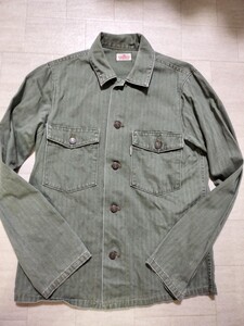 サイズ：3 日本製　HOLLYWOOD RANCH MARKET 　ハリウッドランチマーケット ジャケット 　ヘリボーン 　UTILITY JACKET