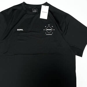 24AW新品XL黒F.C.Real BristolチームTシャツAUTHENTIC TEAM TOUR S/S TOPサッカーシャツFCRBブリストルF.C.R.BゲームシャツSOPHゴルフNIKE