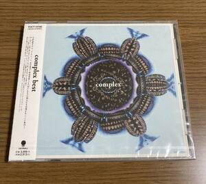 非売品 新品 CD complex best コンプレックス 廃盤 サンプル 販促 プロモ レア レトロ 昭和 平成 ベスト 未開封 布袋寅泰 吉川晃司 見本盤