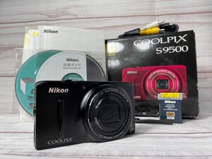 Nikon ニコン COOLPIX クールピクス S9500 コンパクトデジタルカメラ 元箱付き #49