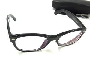 1円 ■美品■ Ray-Ban レイバン RB5184F 2000 度入り メガネ 眼鏡 めがね メンズ レディース ブラック系 FI4245