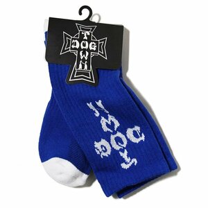 Dogtown Skateboards (ドッグタウン) ソックス 靴下 DT Cross Letters Crew Socks (One Pair) スケボー SKATE SK8 スケートボード