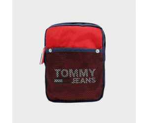 ☆匿名発送☆新品タグ付き レッド TOMMY JEANS トミージーンズ トミーヒルフィガーショルダーバッグ クールシティ ミニ レポーター