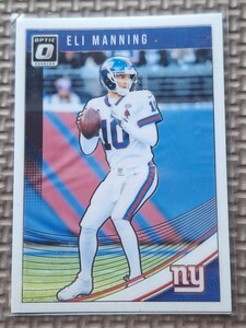 2018 Panini Donruss Optic #71 ELI MANNING New York Giants