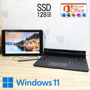 ★超美品 SSD128GB★Q5010/CE Webカメラ TypeC Bluetooth 高解像度 Celeron N4000 Win11 MS Office 中古品 ノートPC★P82118