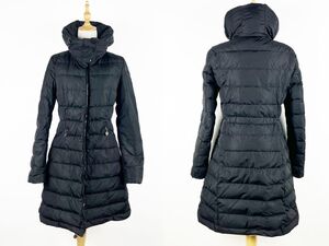 1円スタート★MONCLER モンクレール FLAMMETTEフラメッテ ダウン コート ブラック サイズ1　訳あり★