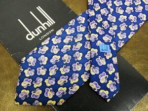 ♪vr0224♪良品♪【dunhill】ダンヒル【ペイズリー 柄】ネクタイ