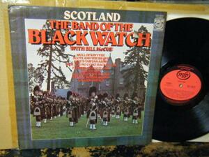 ▲LP THE BAND OF THE BLACKWATCH WITH BILL McCUE / SCOTLAND