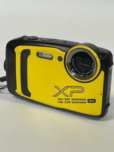 FUJIFILM FinePix XP140 イエロー アルコール消毒済み 0115 002