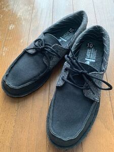 レア 希少 未使用 VANS BAMBOO CHARCOAL LINING バンズ バンブー オーセンティック エラ チャッカ US10 28cm チェック デッキシューズ