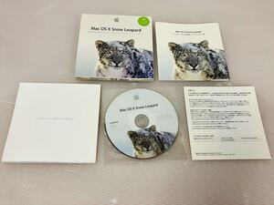 2s74 必見! Mac OS Ⅹ Snow Leopard Version 10.6.3 Install DVD 現状品 !