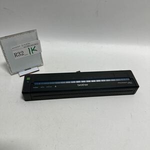 「R32_1K」 brother PocketJet PJ-663 A4対応小型感熱モバイルプリンター Bluetooth バッテリー無し　動作未確認　ジャンク出品(240527)