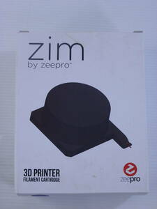A【新品/未使用/未開封/GREY・灰】zim by zeepro 3Dプリンター フィラメント カートリッジ zp-pla grey -001 PLA FILAMENT CARTRIDGE