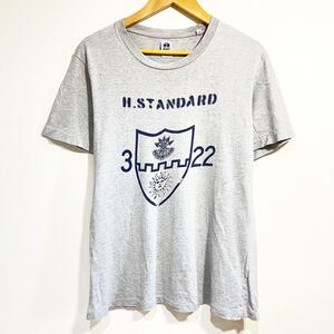 FA619cc HOLLYWOOD RANCH MARKET（ハリウッドランチマーケット）Mサイズ半袖 Tシャツ グレー　メンズ古着 半袖Tシャツ コットン 綿100%