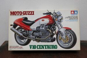 未組立 1/12 タミヤ　モトグッチV10チェンタウロ オートバイシリーズ　MOTO GUZZI V10 CENTAURO TAMIYA 当時物 プラモデル ｎ813