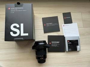 【美品・自宅保管品】Leica Super Vario Elmar SL 11177 ｆ3.5-4.5/16-35 ASPH SL用広角レンズ！ ライカ スーパー・バリオ・エルマーSL