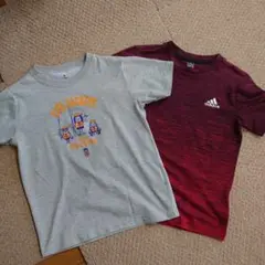 140サイズ Tシャツ 2枚セット mont-bell　adidas