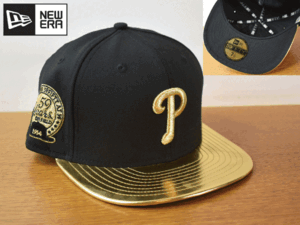 B615《未使用品》NEW ERA ニューエラ 59FIFTY【7-1/2 - 59.6cm】PHILADELPHIA PHILLIES フィリーズ MLB 帽子 キャップ USモデル