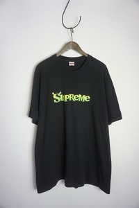 美品 正規 21AW Supreme シュプリーム Shrek Tee シュレック Tシャツ 半袖 カットソー Black 黒XL 本物824O