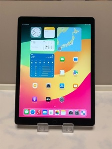 iPad Pro 12.9インチ 第2世代 MQED2J/A (3D126J/A) 64GB au SIMフリー スペースグレイ バッテリー95％★ 店頭 展示 デモ機 現品のみ A5988