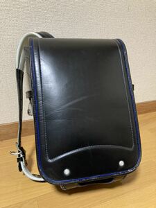 オリビエアンファンolivier enfanisブラック黒ランドセルUSED※ランドセル・使用感あり・ランドセルファッション・Japan school bag