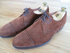 ★美品-CROCKETT&JONES HANDGRADE THIERRY-クロケット＆ジョーンズ /ハンドグレード パンチドキャップトゥ/9769-26X 8E