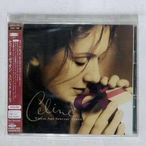 CELINE DION/THESE ARE SPECIAL TIMES/EPIC ESCA7390 CD □