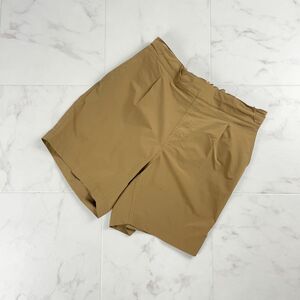 美品 COLONY CLOTHING コロニー クロージング 海パン スウィムパンツ プールサイドショーツ ボトムス メンズ 茶色 サイズ48*PC556