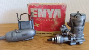 ■ラジコンエンジン　ENYA 40 MODEL 6002 中古 ●動作未確認