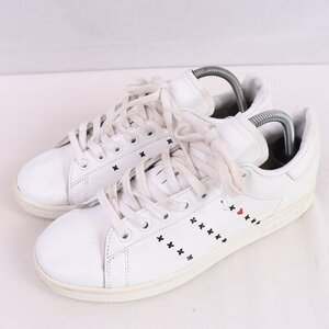 STAN SMITH VALENTINE PACK 25.5cm/adidas スタンスミス アディダス スニーカー 白 ホワイト 柄 中古 古着 メンズ ad5677